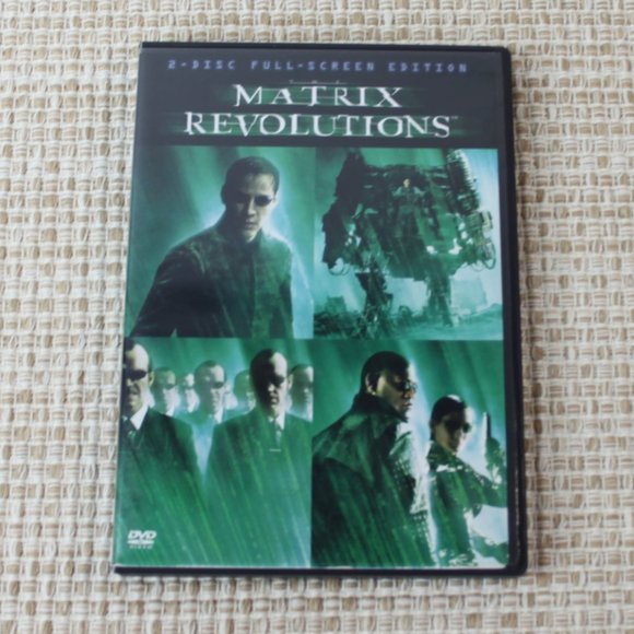 DVD MATRIX RELOADED & MATRIX REVOLUTIONS SET FULL SCREEN RATED R KEANU REEVES - Picture 11 of 16
